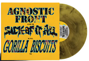 Agnostic Front, Gorilla Biscuits and Sick Of It All - Live In N.Y.C. '91 (Galaxy LP Vinyl)