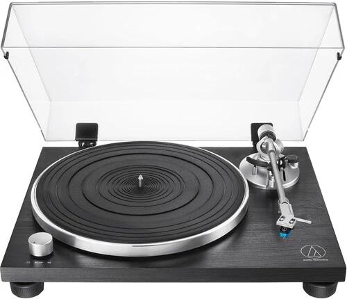 Audio Technica AT-LPW30BKR Fully Manual Belt-Drive Turntable (Mahogany)