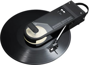 Audio Technica AT-SB727-BK Sound Burger Bluetooth Turntable Portable | Black