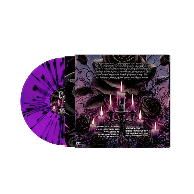 Various Artists -  Gothic Valentines (Purple/Black Splatter Vinyl)