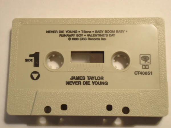 James Taylor  - Never Die Young (Cassette) (VG+, VG+)