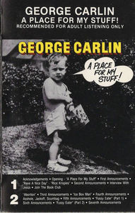 George Carlin - A Place For My Stuff (Cassette) (VG+, VG+)