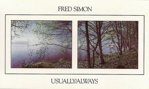 Fred Simon  - Usually/Always (Cassette) (NM or M-, VG+)