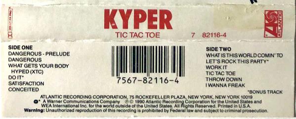 Kyper - Tic Tac Toe (Cassette) (VG+, VG+)