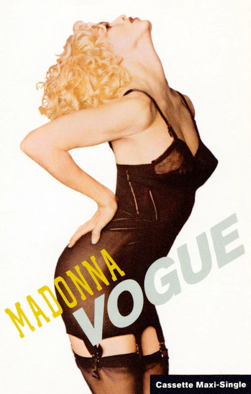 Madonna - Vogue (Cassette) (NM or M-, VG+)