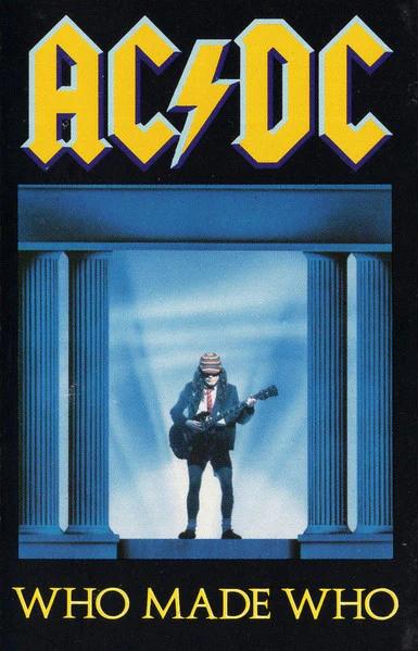 AC/DC - Who Made Who (Cassette) (VG+, VG+)