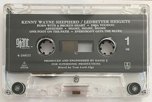Kenny Wayne Shepherd - Ledbetter Heights (Cassette) (NM or M-, VG+)