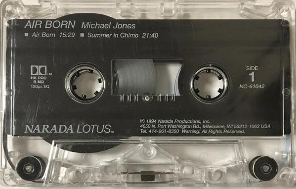 Michael Jones - Air Born (Piano Impressions) (Cassette) (NM or M-, VG+)