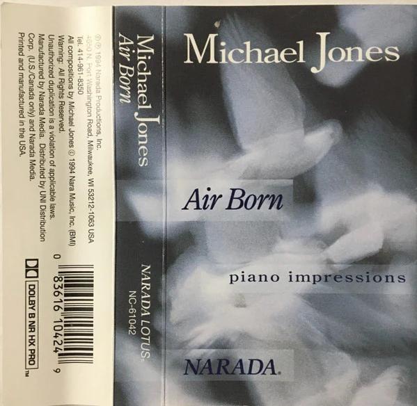 Michael Jones - Air Born (Piano Impressions) (Cassette) (NM or M-, VG+)