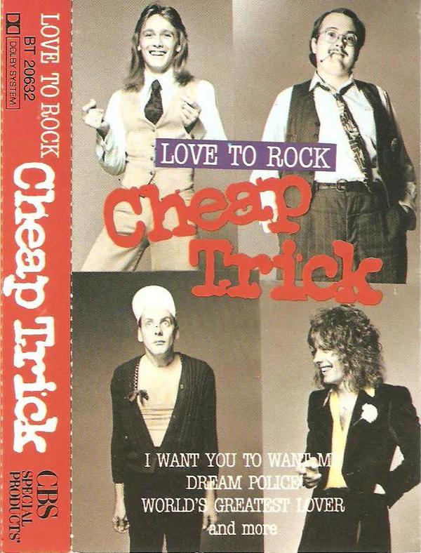 Cheap Trick - Love To Rock (Cassette) (VG+, VG+)