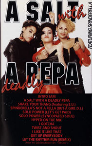 Salt 'N' Pepa - A Salt With A Deadly Pepa (Cassette) (VG+, VG+)