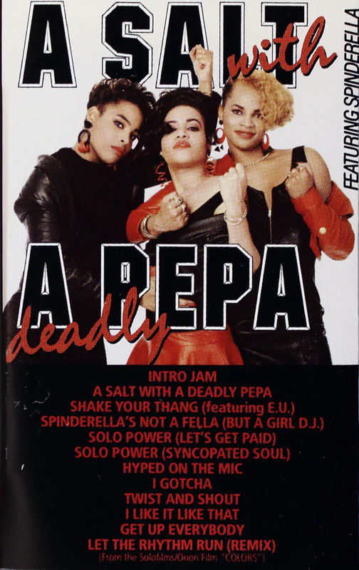 Salt 'N' Pepa - A Salt With A Deadly Pepa (Cassette) (VG+, VG+)