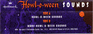 Unknown Artist - Howl-o-ween Sounds (45 Minutes) (Cassette) (NM or M-, VG+)