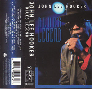 John Lee Hooker - Blues Legend (Cassette) (NM or M-, VG+)