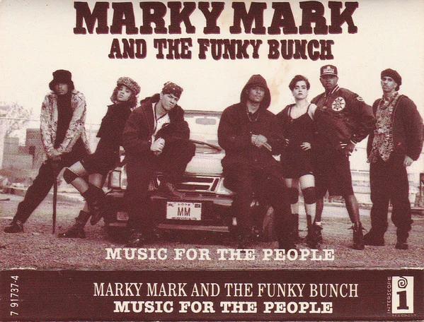 Marky Mark & The Funky Bunch - Music For The People (Cassette) (VG+, VG+)