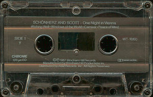 Schönherz & Scott - One Night In Vienna (Cassette) (VG+, VG+)