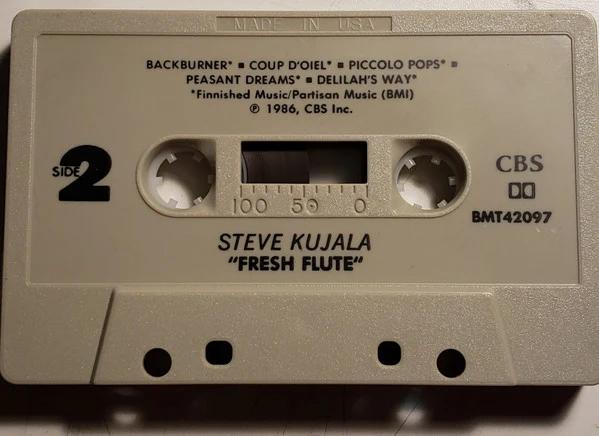 Steve Kujala - Fresh Flute (Cassette) (NM or M-, VG+)