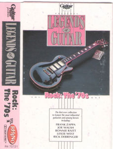 Various - Guitar Player Presents Legends Of Guitar - The 70's Vol. 1 (Cassette) (NM or M-, VG+)