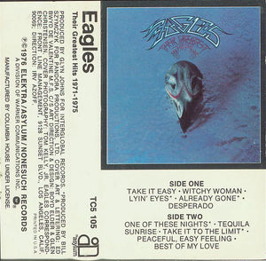 Eagles - Their Greatest Hits 1971-1975 (Cassette) (VG+, VG+)