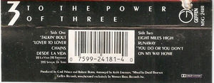 3  - … To The Power Of Three (Cassette) (VG+, VG+)