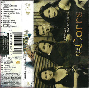The Corrs - Forgiven, Not Forgotten (Cassette) (VG+, VG+)