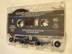 Steve Earle & The Dukes - The Hard Way (Cassette) (VG+, VG+)