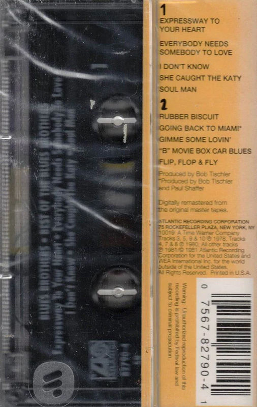 The Blues Brothers - Best Of The Blues Brothers (Cassette) (NM or M-, NM or M-)