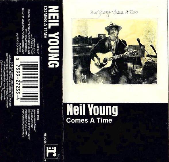 Neil Young - Comes A Time (Cassette) (NM or M-, VG+)