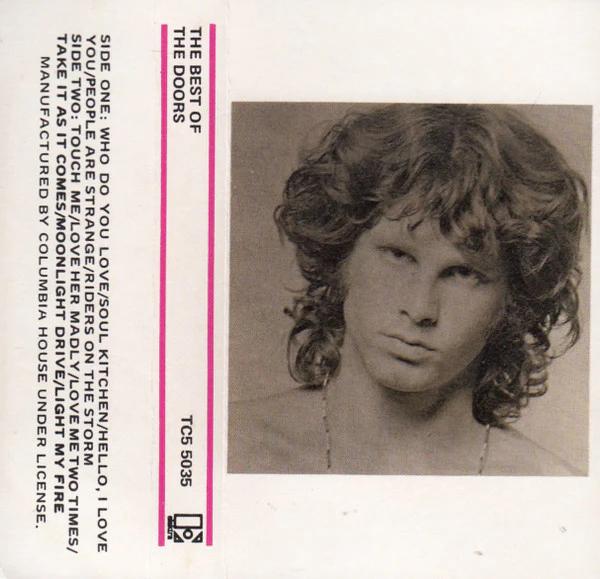 The Doors - The Best Of The Doors (Cassette) (NM or M-, VG+)