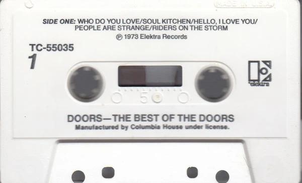 The Doors - The Best Of The Doors (Cassette) (NM or M-, VG+)