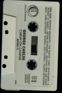 George Carlin - Carlin On Campus (Cassette) (NM or M-, VG+)