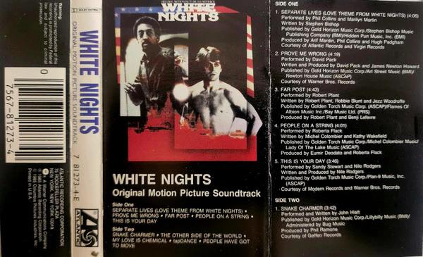 Various - White Nights: Original Motion Picture Soundtrack (Cassette) (VG+, VG+)