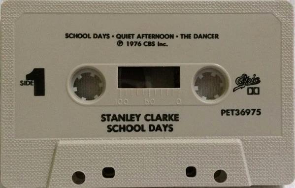 Stanley Clarke - School Days (Cassette) (VG+, VG+)