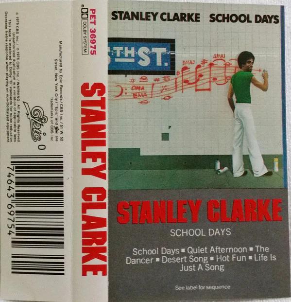 Stanley Clarke - School Days (Cassette) (VG+, VG+)
