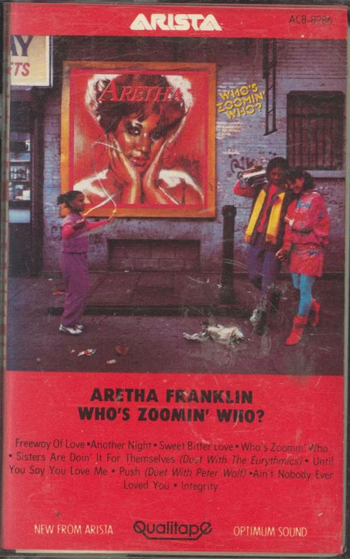 Aretha Franklin - Who's Zoomin' Who? (Cassette) (VG+, VG+)