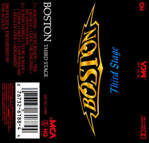 Boston - Third Stage (Cassette) (VG+, VG+)