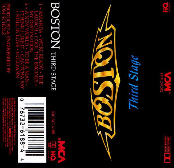 Boston - Third Stage (Cassette) (VG+, VG+)