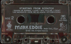 Mark Eddie & The Itch - Starting From Scratch (Cassette) (M, M)