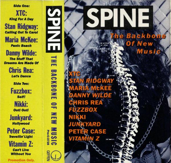 Various - Spine The Backbone Of New Music (Cassette) (VG+, VG+)