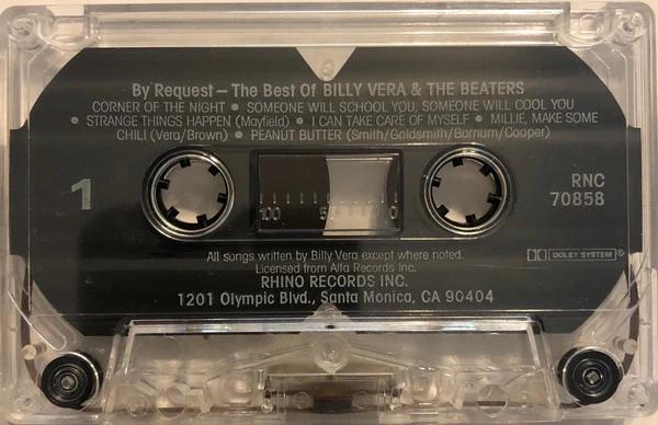 Billy Vera & The Beaters - By Request (The Best Of Billy Vera & The Beaters) (Cassette) (VG+, VG+)