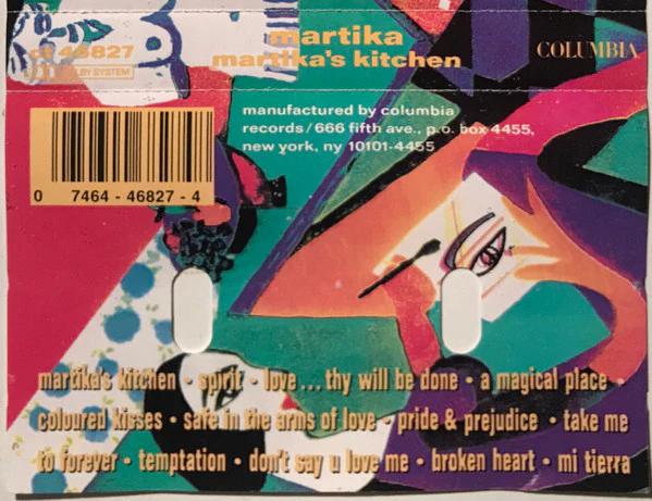 Martika - Martika's Kitchen (Cassette) (VG+, VG+)