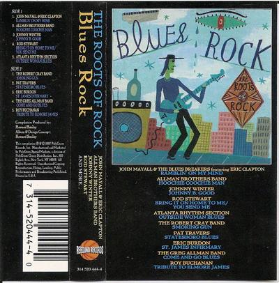 Various - Blues Rock (Cassette) (VG+, VG+)
