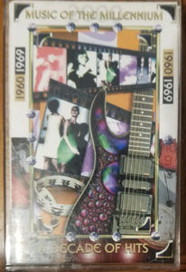 Various - Music Of The Millennium 1960 -1969 - A Decade of Hits (Cassette) (NM or M-, NM or M-)