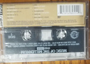Various - Music Of The Millennium 1960 -1969 - A Decade of Hits (Cassette) (NM or M-, NM or M-)