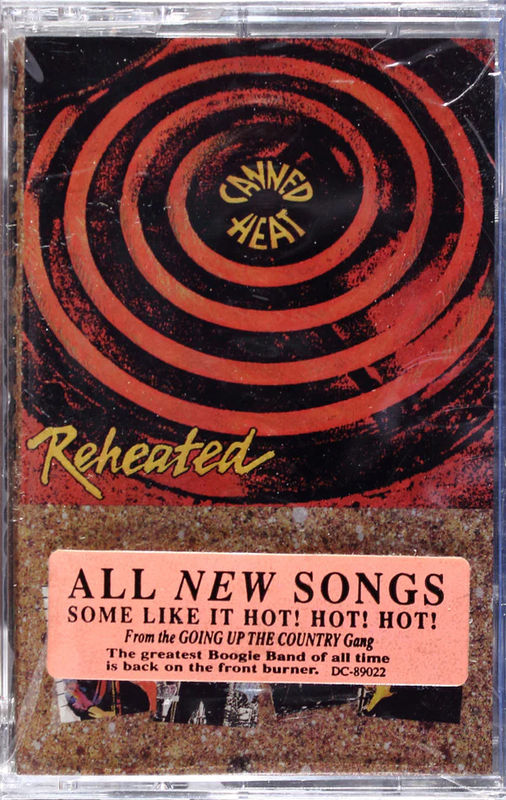 Canned Heat - Reheated (Cassette) (NM or M-, VG+)