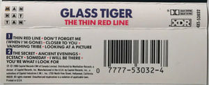 Glass Tiger - The Thin Red Line (Cassette) (VG+, VG+)