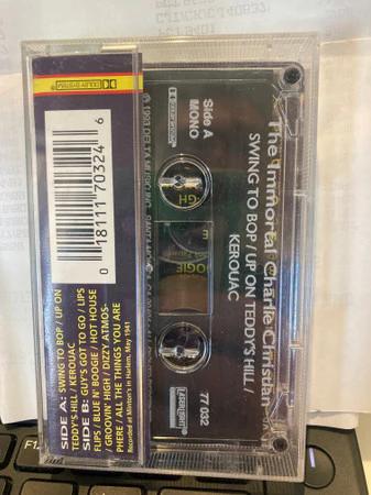 Charlie Christian - The Immortal Charlie Christian (Cassette) (NM or M-, VG+)