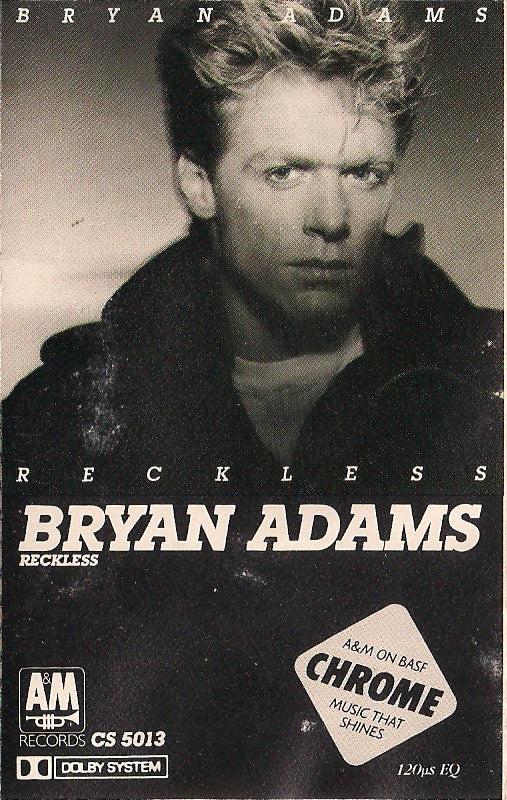 Bryan Adams - Reckless (Cassette) (VG+, VG+)