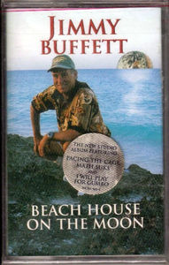 Jimmy Buffett - Beach House On The Moon (Cassette) (VG+, VG+)