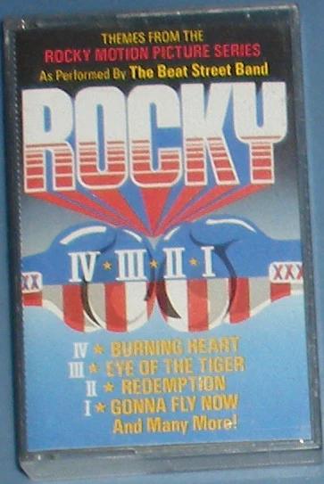 The Beat Street Band - Themes From The Rocky Motion Picture Series (Music From Rocky IV • III • II • I) (Cassette) (VG+, VG+)